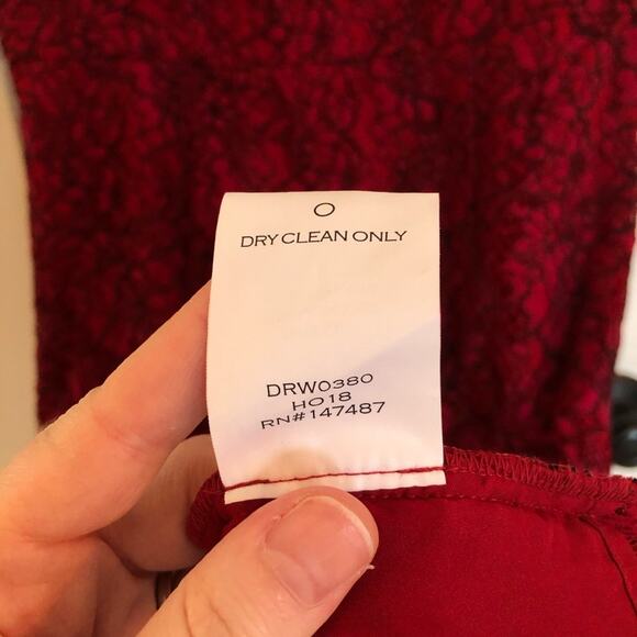 NWT NEW Draper James Collection Regal Red Knee Length Lace Sheath Dress - Picture 12 of 13